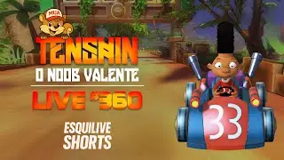 Esquilive Shorts #360 | Jogando Nickelodeon Kart Racers 2 + PUBG com a galera!