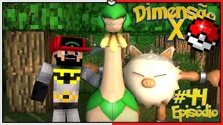Minecraft DIMENS&Atilde;O X #44 - AVENTURA NA SELVA CONTINUA [Pixelmon]