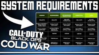 Call of Duty Black Ops Cold War PC System Requirements Revealed + Halo 4 to PC Very Soon