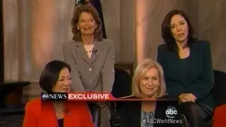 Senator Murkowski and the Women Senators of the 113th Congress on ABC
