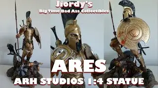 ARH Studios ARES Statue Exclusive 1/4 Scale Gods Golden Armor Greek Mythology GOD OF WAR Olympian