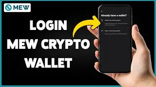 How To Login MEW Crypto Wallet 2025 | MyEtherWallet Account Sign In/Access Guide