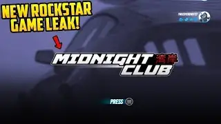 NEW POSSIBLE ROCKSTAR GAME SCREENSHOTS LEAKED! Midnight Club Franchise Getting a Reboot?