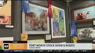 Local artists highlighted at Fort Worth Stock Show and Rodeo