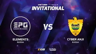 Elements Pro Gaming vs Cyber Anji, Game 2, SL i-League Invitational S2, EU Qualifier