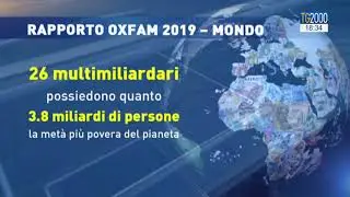 Oxfam: pochi super ricchi e troppi poveri. In Italia il 20% della popolazione ha 70% di ricchezza