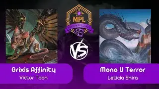 [Pauper na Mont] Grixis Affinity VS Mono U Terror (R 01 - 27/01/2026)