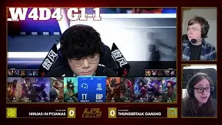 TT vs NIP - Game 1 | Week 4 Day 4 LPL Winter 2026 Split 1 | ThunderTalk Gaming vs Ninjas in Pyjamas