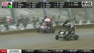 Slick Rick aka Ricky Thornton Jr Wins on Last Lap Pass - Tulsa Shootout