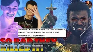 Планы на выход дополнения Assassin's Creed Shadows ОТМЕНЕНЫ! Кроссовер &laquo;Атака титанов&raquo; &mdash; это прос...