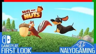 SAVE YOUR NUTS, Nintendo Switch Gameplay First Look