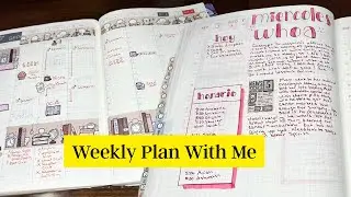 Real Time Plan With Me | How I Use Daily Pages With My Weekly Spread