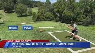 Professional Disc Golf World Championship in Lynchburg this weekend