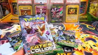 Opening 10 Fates Collide Booster Packs - Pokemon Cards