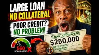 How to Get a Large Personal Loan With No Collateral in 2024: Easy Poor-Credit Loans 🔶 CREDIT S2&bull;E128