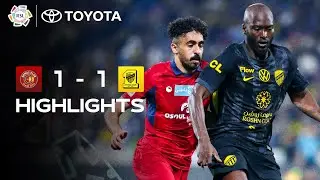 All square! ⚽️ Damac and 10-man Al Ittihad share the points ⏱️ | Powered by Toyota