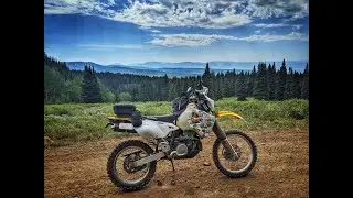 drz riding grand mesa, colorado