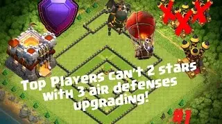 Legend defense replay new th11 trophy base design!! Part 1 clash of clans