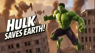 Aliens Invade Earth! 🚀 Spider Hulk SAVES THE DAY!