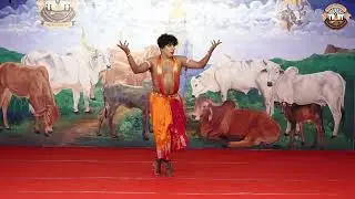 Vaishaka Natanam 25 | Bekal Gokulam Goushala | VISHNU VARDHAN | BHARATHANATYAM