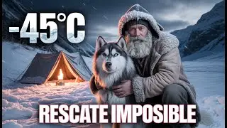Alpine Silence y Thor salvan a un  lobo herido a -45 &deg;C | El predador se convierte en familia