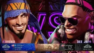SF6 Rashid Master Matches: Dee Jay Footsies