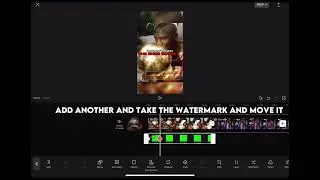 How To Make a Moving Watermark On CapCut For Your YouTube Shorts ‼️ #youtubeshorts