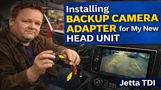 Installing the Backup Camera Adapter for My New Head Unit in the 2015 VW Jetta TDI.