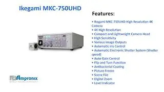Ikegami MKC-750UHD High Resolution 4K Camera Sales | Service | Repair | Exchange | Replacement