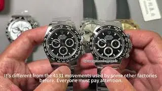 C Factory 2023 Panda Ceramic Chronograph Review | 4131 Movement | New Case vs Old Comparison.
