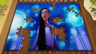 Asha from Wish | RELAXING | Jigsaw Puzzle Assembly