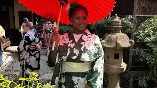 MY FIRST TRADITIONAL TEA CEREMONY WHILE IN KYOTO JAPAN!!
