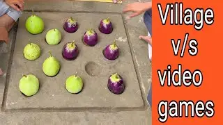Brinjol v/s pani Lau unique style matir games #funnygames #funny #partygames