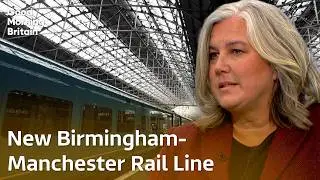 Government announces new rail link between Birmingham and Manchester