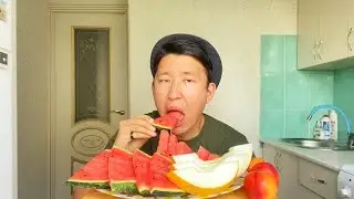 МУКБАНГ ДОМОГАЛИСЬ В СУПЕРМАРКЕТЕ😨 КТО ВИНОВАТ? Mukbang АРБУЗ ДЫНЯ НЕКТАРИНЫ
