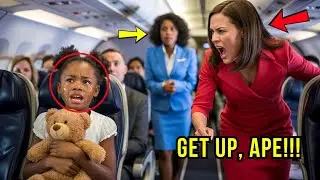 White Passenger Kicks Black Girl's Stomach&mdash;Seconds Later Her Mother Teaches Her A Profound Lesson