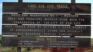 Elk City Lake in Elk City, Oklahoma