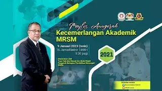 Majlis Anugerah Kecemerlangan Akademik MRSM 2021