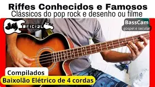 COMPILADO &Eacute;PICO: Os Riffs e Solos de Baixo Mais Famosos no Baixol&atilde;o de  4 cordas! #basscam #riffs