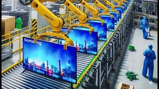 Como se FABRICAN las PANTALLAS LED 📺 | As&iacute; se HACEN los Televisores SMART TV