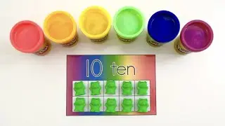 Counting Bears Colors & Numbers | Learn to Count to 10 | Learning Educational Videos for Children