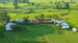 Beautiful village Golaghat,Jyoti High School drone short 2020 #Assam #Beautiful #Place