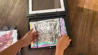 Kids Artwork Frames Changeable - Kids Art Frame, Craft Storage, Hanging Wall Decor, Art