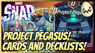 Marvel Snap: Project Pegasus! Pool 1 and 2 Cards and Deck Lists!