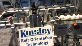 Kinsley Inc Belt Orienting System - Pack Expo Las Vegas 2015