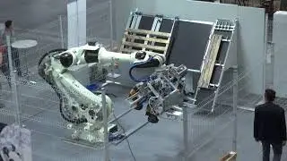 BIAP Wrocław - robot do zbijania palet prezentowany na targach DREMA 2022