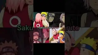 Sakura with everyone #anime #sakura