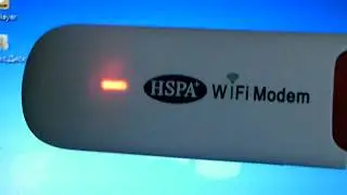 Настроить  HSPA   WIFI Modem . Отключите запрос PIN - кода на SIM карте