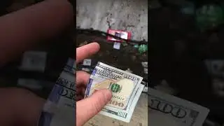 Garbage Man Finds Mattress Money in Trash. #shorts #Random #Blessed