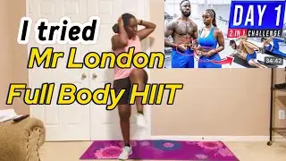 Trying Mr London New Year Tone Up & Weight Loss | Full Body HIIT
